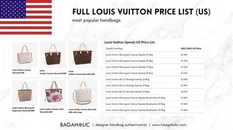 lv bags price in usa|lv handbags price list.